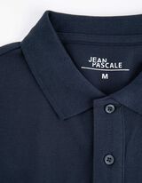 koszulka polo - zapięcie na guzik - ciemny niebieski