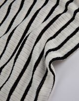 Hosszú ujjú felső - Carmen-nyakkivágás - feher