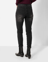 Dž&iacute;nsy - Skinny Fit - Čierna