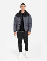 Vetrovka - vodootporan - tamno-siva