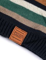 Loop-Schal - Streifen - dunkelblau