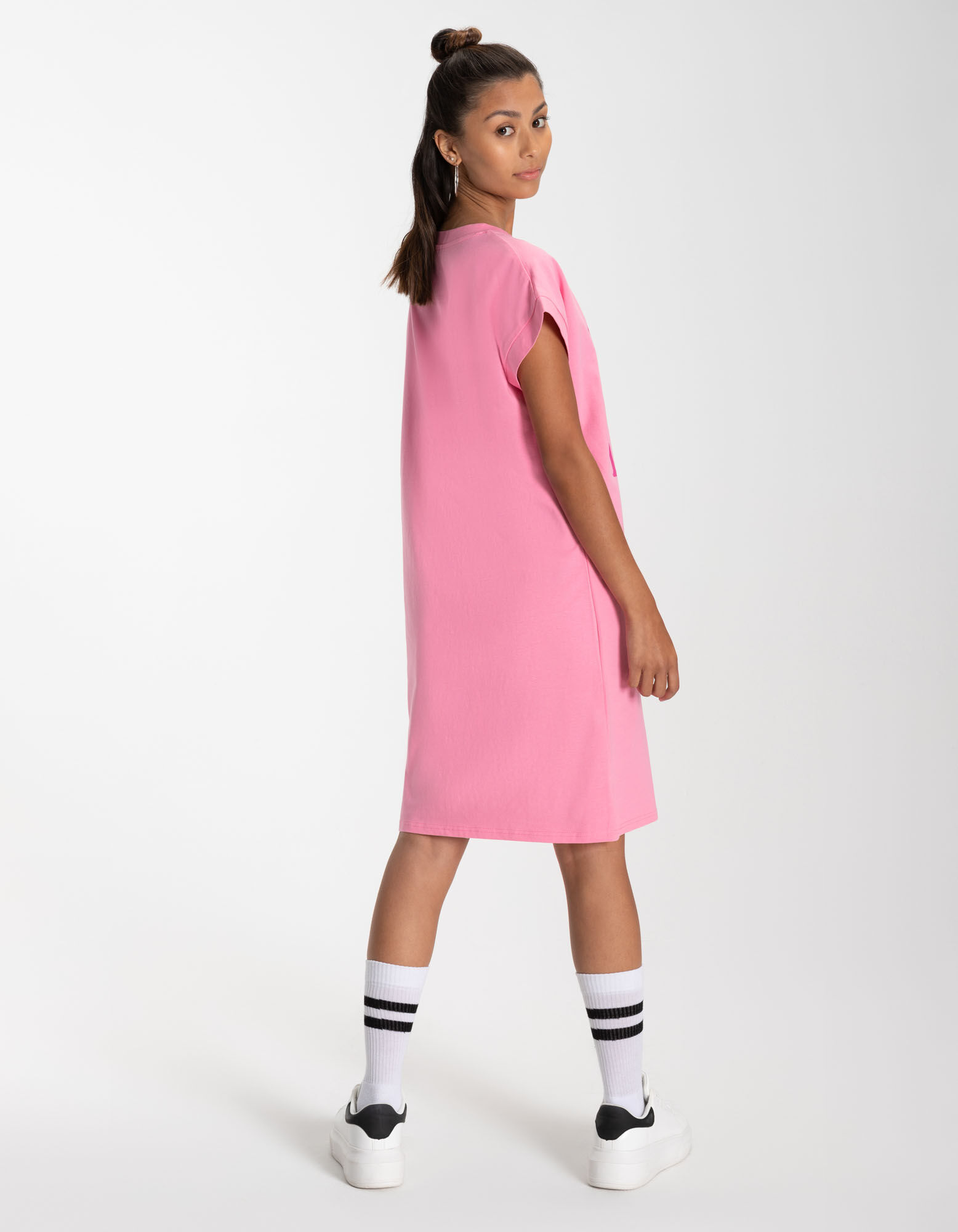 Robe - Message imprim&eacute; - rose