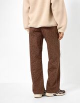 Jeans - Straight Fit - Braun