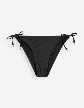 Badehose - Glitzerstoff - schwarz