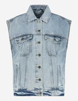 Damen Jeansjacke - Oversized Fit   