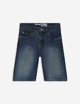 Jeansshorts - dark blue denim - dunkelblau