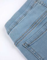 Jeggings - Percentuale di tessuto elasticizzato - celeste