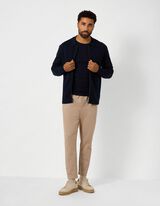 Jogpants - Kn&ouml;chellang - Beige