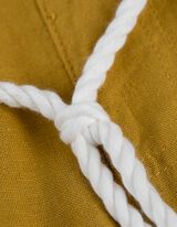 Culotte - Leinen-Mix - dunkelgrün