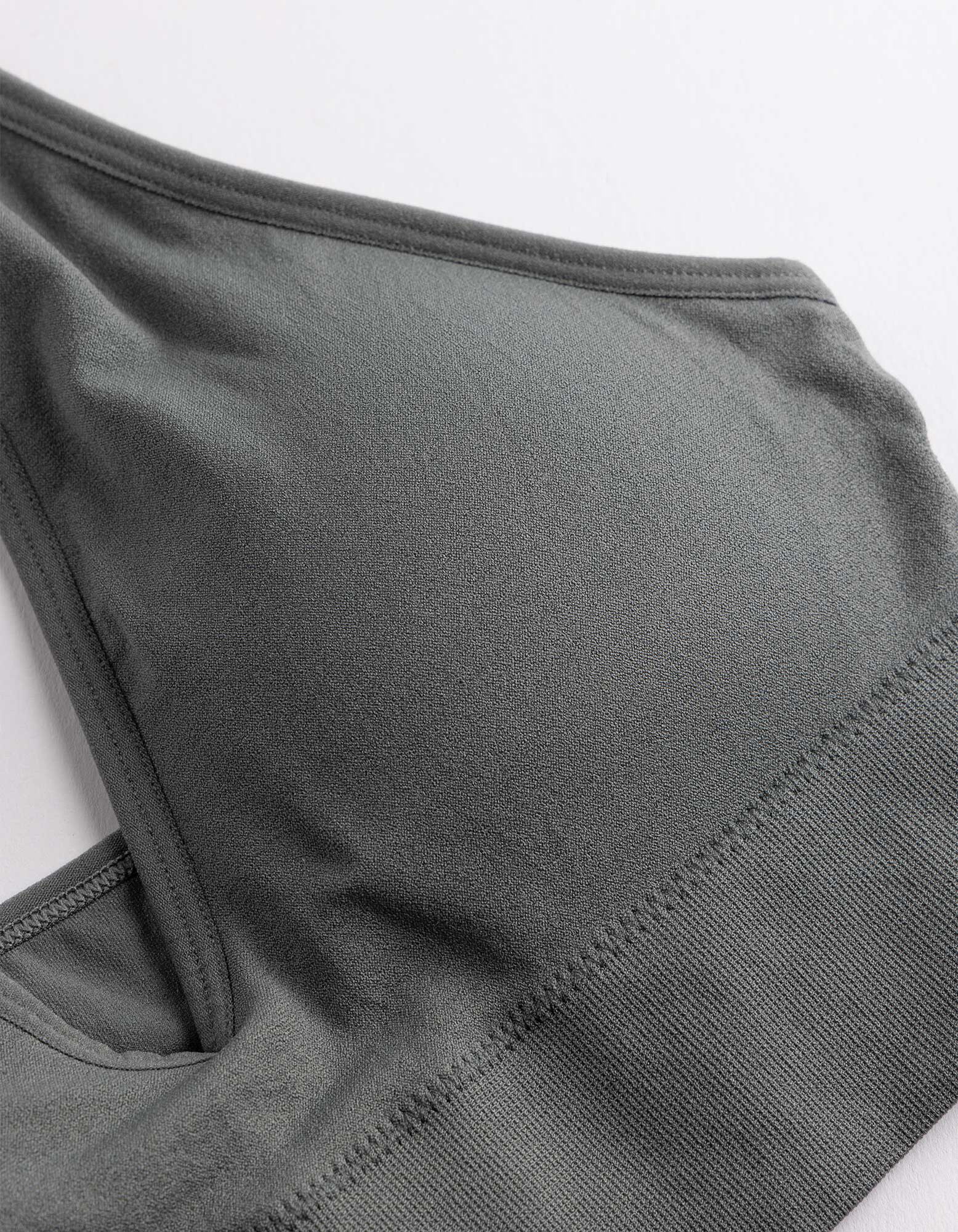 Bustier - &uuml;berwiegend nahtlos - Grau