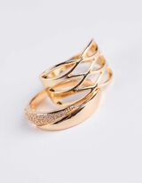 Prstan - Dvojno pakiranje - zlata