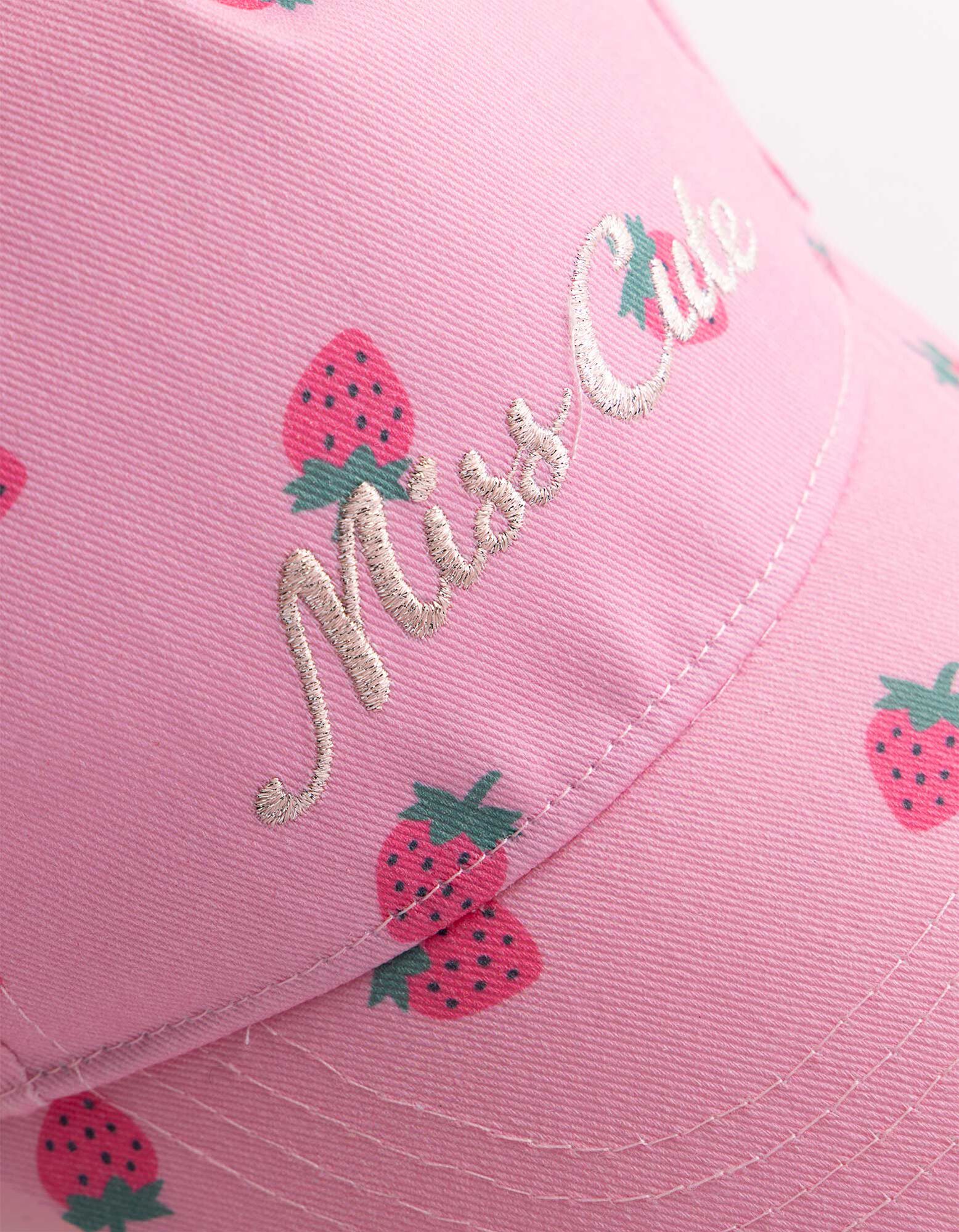 Basecap - Allover-Print - pink