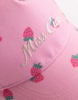 Basecap - Allover-Print - pink