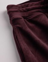 Broek - Wide leg - donkerlila