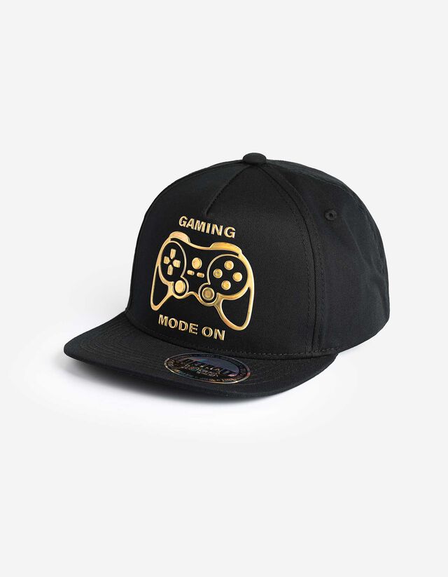 Basecap - Wandleuchte - schwarz
