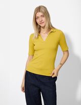 Polokošile - Směs bavlny - tmave zluta