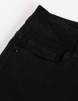 Džinsai - Prigludę - juodas