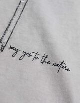 T-shirt - Imprimé - Beige