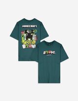 Marškinėliai - Minecraft - tamsiai zalias