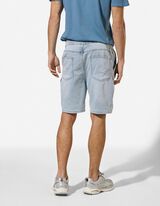 Jeansshorts - Jogger Fit - Hellblau