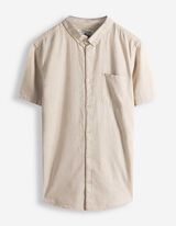 Overhemd - Linnenmix - beige