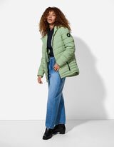 Steppjacke - Wasserabweisend - hellgr&uuml;n