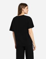 Tričko - Potlač - cierna