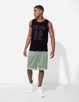 koszulka bez rękaw&oacute;w - jednokolorowy - czarny