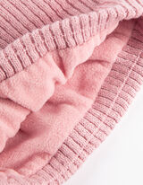 Csősál - gyapjú bélés - rozsaszin