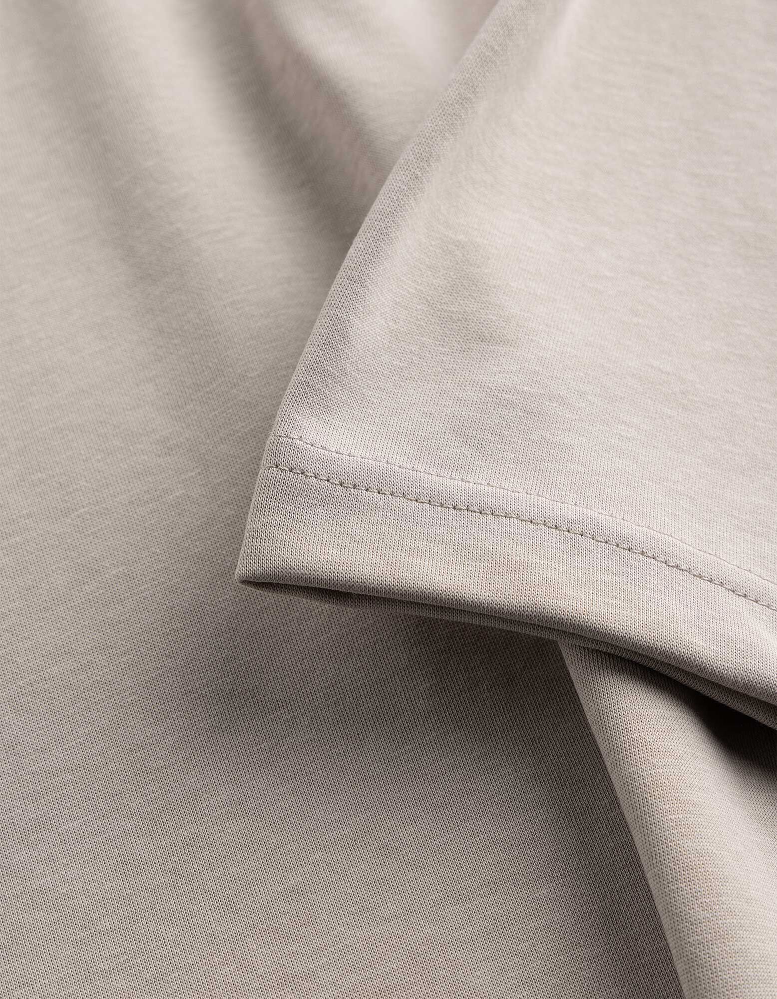 T-Shirt - Oversized Fit - Beige