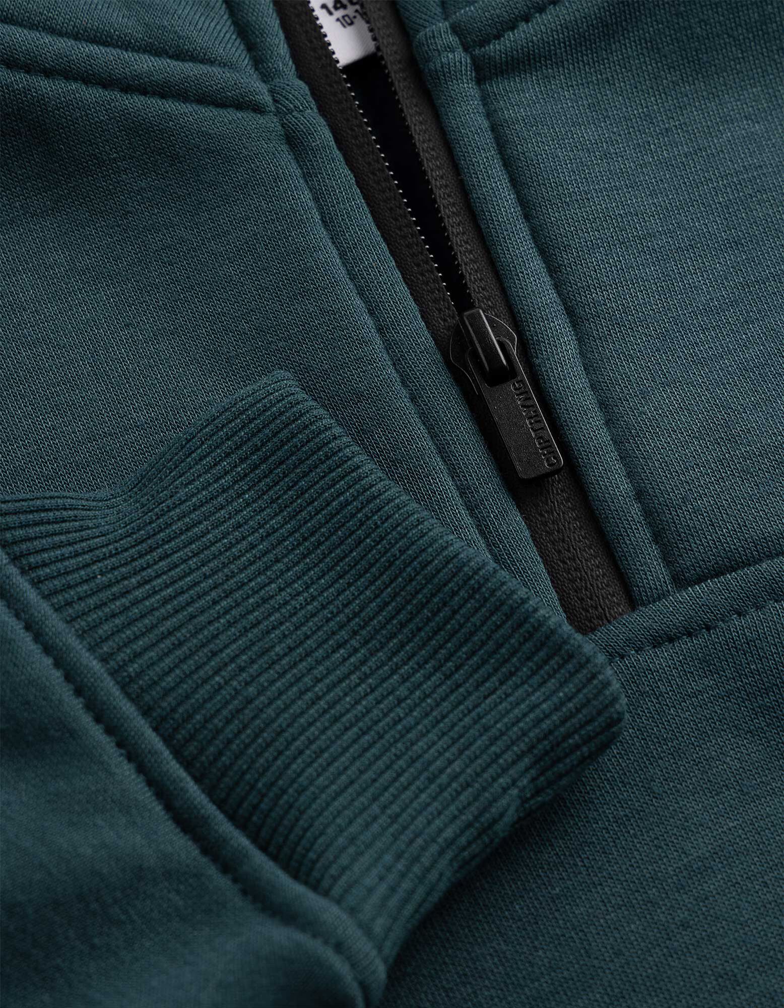 Troyer - Oversized Fit - Dunkelgr&uuml;n