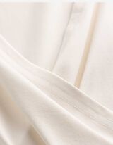 Cropped Shirt - Atmungsaktiv - Off-White