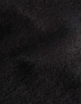 Sjaal - Wol look - zwart