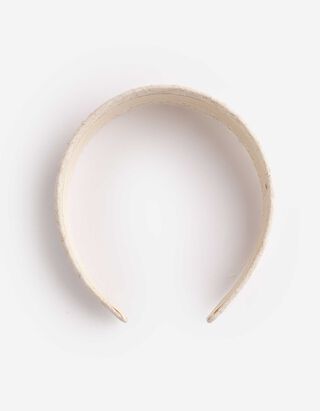 Haarschmuck - einfarbig - beige