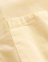 Bluse - Brusttasche - gelb