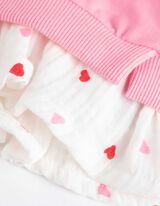 Felpa - Miscela di materiali - rosa fucsia