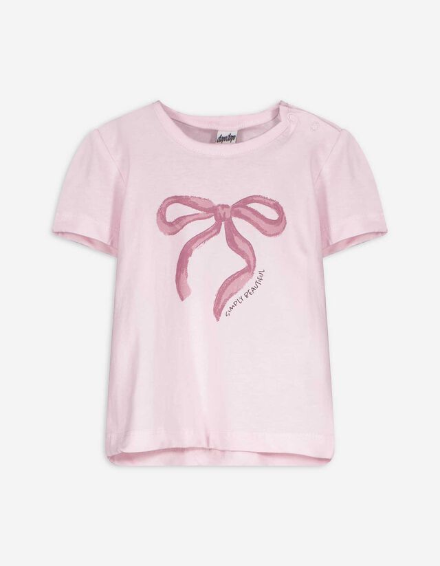 T-shirt - Print - roze