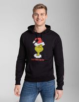 Mikina s kapucňou - cierna