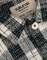 Košile - Károvaný vzor - tmave zelena