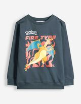 Sweat-shirt - Pok&eacute;mon - bleu fonc&eacute;