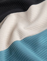 Pullover - Blocchi di colore - grigio scuro