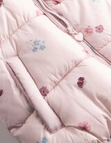 Weste - Allover-Print - Rosa