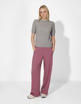 Pullover - Kurze &Auml;rmel - grau