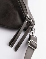Hip Bag - Kunstleder - Dunkelgrau