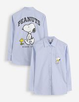 Bluse - Snoopy - hellblau
