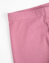 Leggings - Bandă elastică în talie - Mov