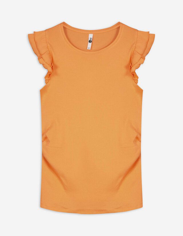 T-shirt - Abbigliamento maternità - arancione