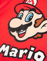 Felpa con cappuccio - Super Mario - rosso