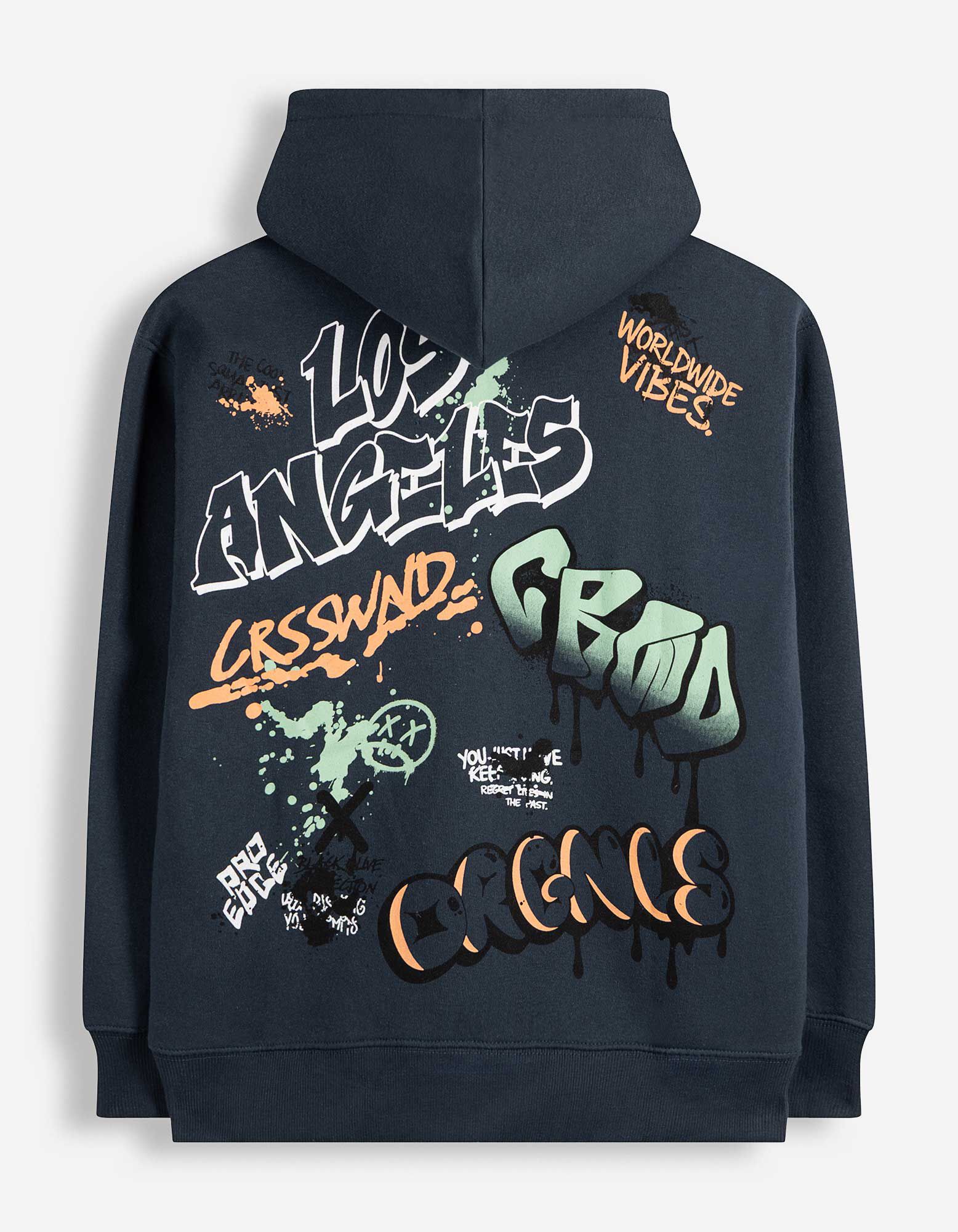 Sweatshirt - Oversized Fit - Dunkelblau
