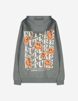 Džemperis - Atgalinis atspaudas - tamsiai zalias